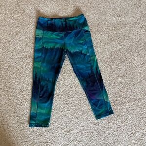 AURORA BOREALIS LEGGINGS Sz M